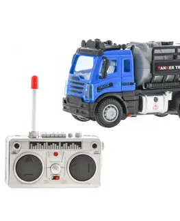 Hračky - dopravné stroje a traktory MIKRO TRADING - Auto nákladné cisterna 12cm RC