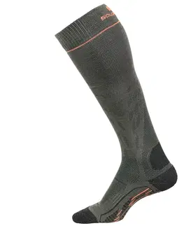 ponožky Odolné poľovnícke podkolienky 500