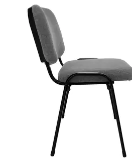 Konferenčné stoličky Kancelárska stolička, sivá, ISO 2 NEW