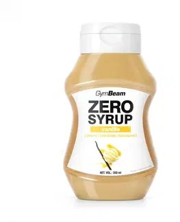 Omáčky GymBeam ZERO SIRUP vanilka 350 ml vanilka