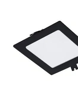 Svietidlá Rabalux Rabalux 71263 - LED Podhľadové svietidlo SHAUN LED/6W/230V 12x12 cm čierna 