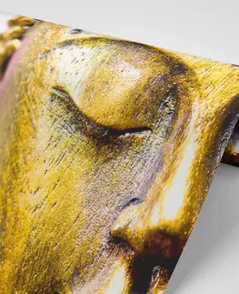 Tapety Feng Shui Tapeta zlatá tvár Budhu