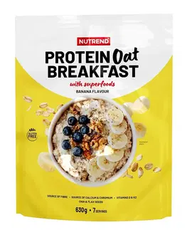 Proteínové raňajky Protein Oat Breakfast - Nutrend 630 g Banana