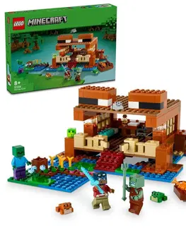 Hračky LEGO Minecraft LEGO -  Minecraft 21256 Žabí domček