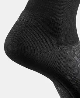 ponožky Ponožky Hike 100 vysoké súprava 2 párov čierne