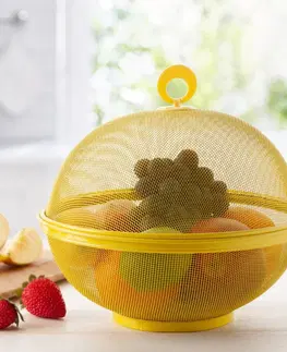 Skladovanie potravín 2-dielny košík na ovocie