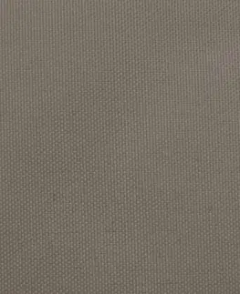 Stínící textilie Tieniaca plachta obdĺžniková 2,5 x 5 m oxfordská látka Dekorhome Hnedá