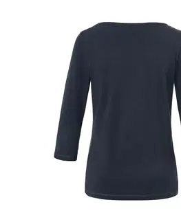 Shirts & Tops Tričko s trojštvrťovým rukávom, tmavomodré