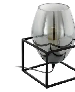 Lampy Eglo Eglo 97209 - Stolná lampa OLIVAL 1 1xE27/40W/230V 