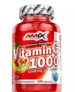 Vitamín C Vitamin C 1000 + Rose Hip Extract - Amix 100 kaps.