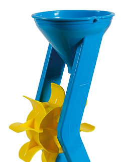Hračky na záhradu ANDRONI - Mlynček na piesok a vodu - výška 25 cm modrý