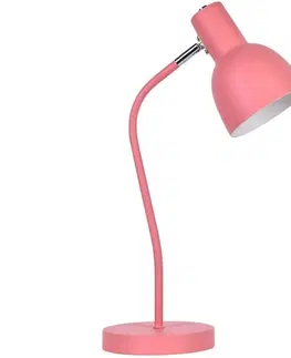 Lampy  Stolná lampa MIMI 1xE27/10W/230V ružová 