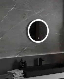 Kúpeľňa MEXEN - Oro zrkadlo s osvetlením 50 cm, LED 6000K, 9824-050-050-611-00