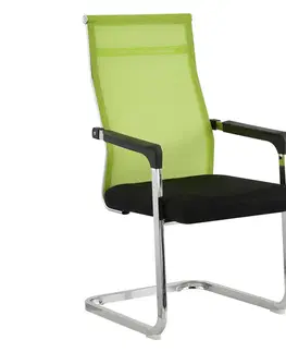 Konferenčné stoličky Zasadacia stolička, zelená/čierna, RIMALA NEW