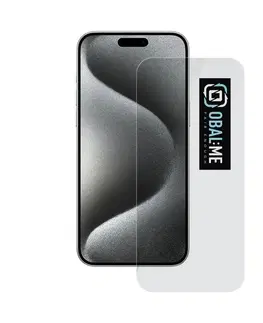 Ochranné fólie pre mobilné telefóny OBAL:ME 2.5D Ochranné tvrdené sklo pre Apple iPhone 15 Pro Max 57983118462