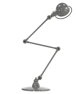 Stojacie lampy Jieldé Jieldé Loft D9403 kĺbová stojaca lampa, sivá