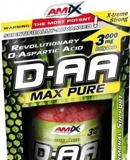 Anabolizéry a NO doplnky D-AA Max Pure - Amix 100 kaps.