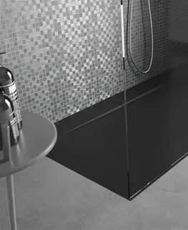 Vane MEXEN - Egon obdĺžniková sprchová vanička SMC 170 x 90 cm, čierna 4R709017