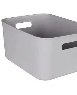 Kúpeľňové doplnky Organizér Rene 29x22x14cm šedá