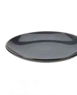 Taniere Kameninový plytký tanier Glaze, pr. 28 cm, sivá