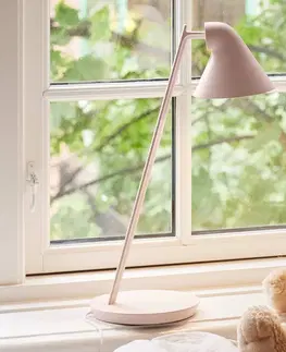 Stolové lampy Louis Poulsen Louis Poulsen NJP Mini stolová LED lampa, ružová
