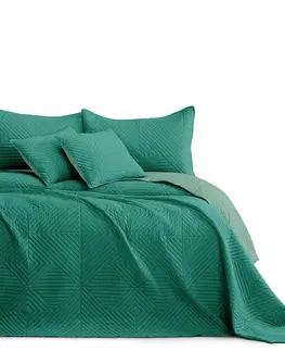 Prikrývky na spanie AmeliaHome Prehoz na posteľ Softa green - jadegreen, 220 x 240 cm