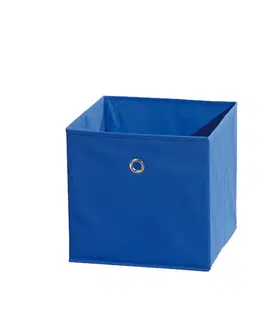 Bytové doplnky WINNY textilný box, modrý