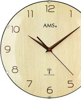 NÁSTENNÉ HODINY AMS Rádiom riadené nástenné hodiny AMS 5557, 32 cm