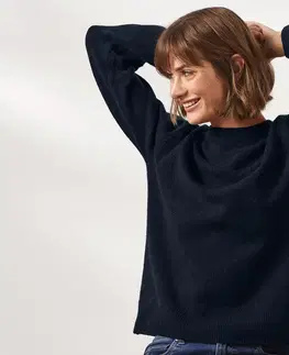 Shirts & Tops Pletený pulóver s ažúrovým vzorom