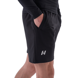 Pánske kraťasy a šortky Pánske šortky Nebbia 319 Black - XL