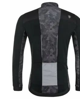 Pánské bundy a kabáty Pánska softshellová bunda na bicykel Kilpi MOVETO-M čierna S
