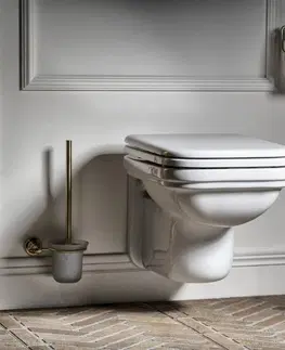 Záchody KERASAN - WALDORF závesná WC misa, 37x55cm, biela 411501