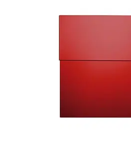 Poštové schránky Radius design cologne Schránka na listy RADIUS DESIGN (LETTERMANN XXL 2 STANDING red 568R) červená