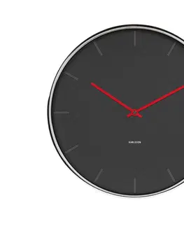 Hodiny Dizajnové nástenné hodiny 5643GY Karlsson 40cm