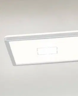 Stropné svietidlá Briloner Stropné svietidlo LED Free, 29 x 29 cm, strieborná
