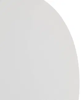 Nástenné svietidlá Escale Escale Blade nástenné LED svetlo, biele, Ø 18 cm