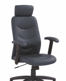 Kancelárske stoličky HALMAR Stilo kancelárske kreslo s podrúčkami čierna