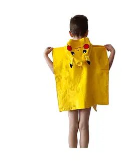 Uteráky Detské pončo Pokémon Volím si teba Pikachu, 50 x 115 cm