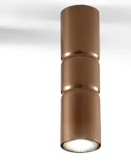 Bodové svetlá Metallux Stropné nadstavbové svietidlo Turbo stabilné bronz