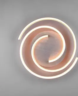 Stropné svietidlá Trio Lighting Stropné svietidlo LED Caya, stmievateľné, hliník