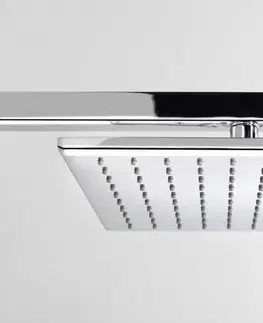 Kúpeľňa POLYSAN - SPIRIT SQUARE sprchový panel s termostat. batériou 250x1550, nástenný, biela 81151