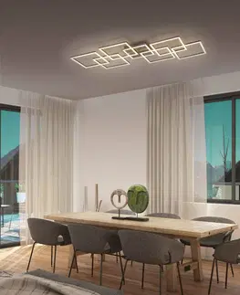 SmartHome stropné svietidlá Q-Smart-Home Paul Neuhaus Q-INIGO stropné LED svietidlo 107 cm