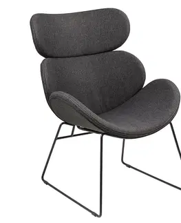 Plastové stoličky Kreslo grey