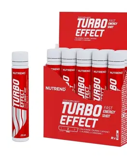 Stimulanty Turbo Effect Shot - Nutrend 10 x 25 ml.