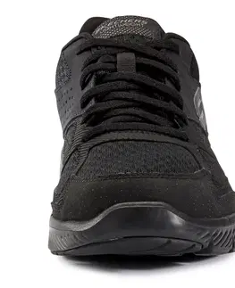 pánske tenisky Pánska obuv Flex Advantage 3.0 na športovú chôdzu čierne