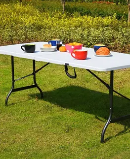 Záhradné stoly Zahradní stůl skládací DH0082 Dekorhome