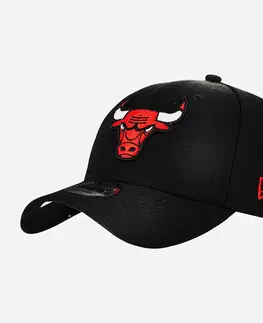 čiapky Basketbalová šiltovka NBA New Era 9Forty Chicago Bulls čierno-červená