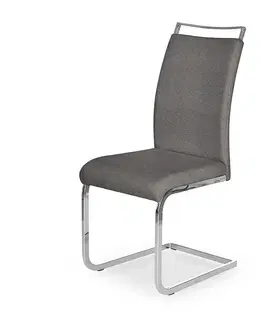 Čalúnené stoličky Stolička K348 tkanina/kov popol 42x59x99