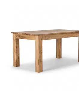 Jedálenské stoly Jedálenský stôl Rami 200x90 indický masív palisander