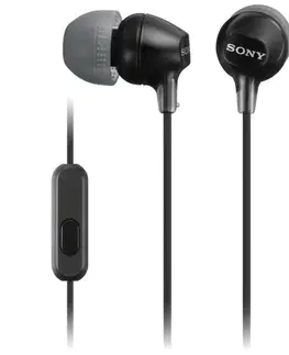 Slúchadlá Sony MDR-EX15AP slúchadlá s handsfree, čierna